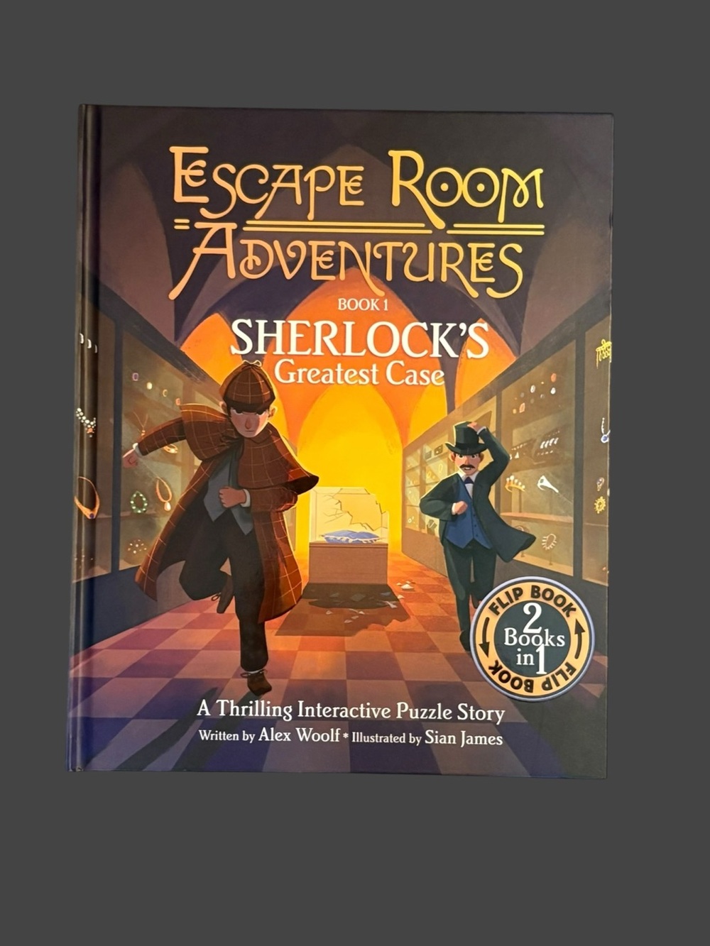Escape Room Adventures Hardcover Book